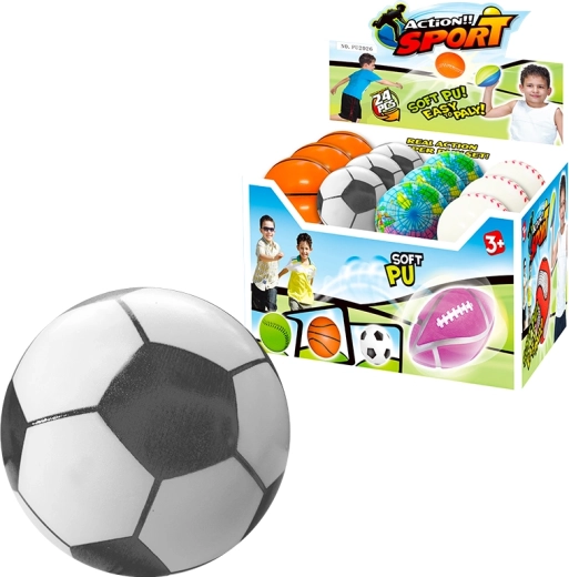 Balle Sport 7 cm – balle en mousse souple pour enfants