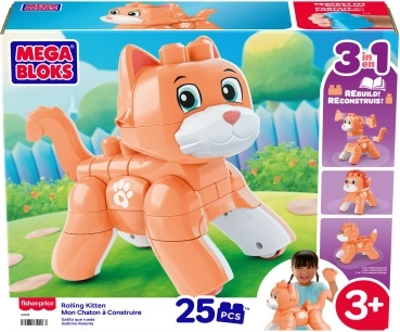 Mega Bloks jeu de construction chaton 3 en 1