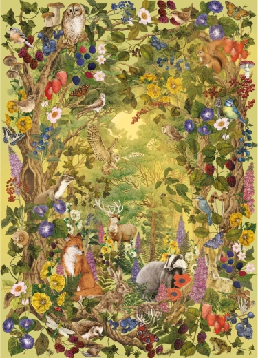 Puzzle The Art File : Clairière ensoleillée 1000 pièces