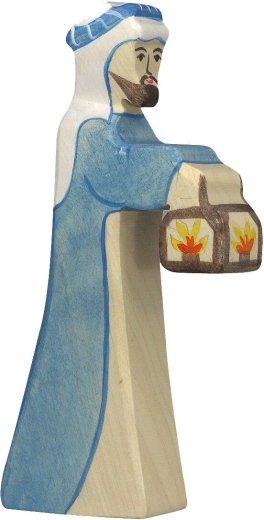 Holztiger berger avec lampe - 1 pièce