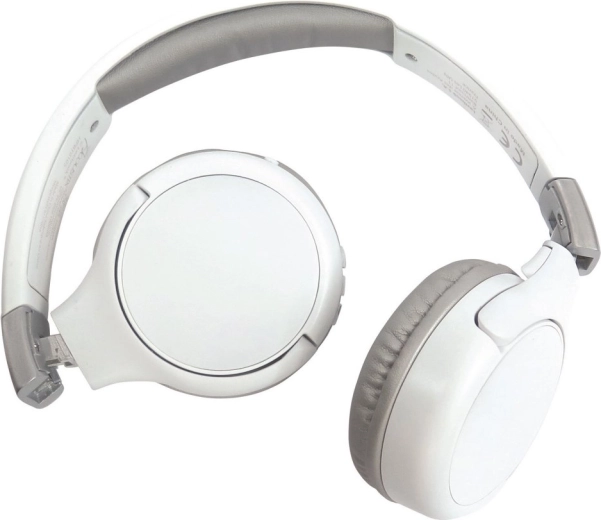 Casque pliable blanc Bluetooth