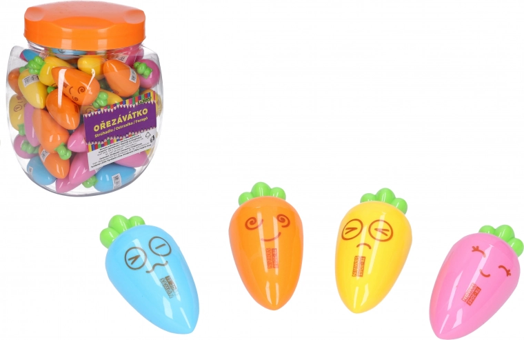 Taille-crayon en forme de carotte