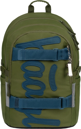 Sac à dos scolaire BAAGL Skate Olive GRS