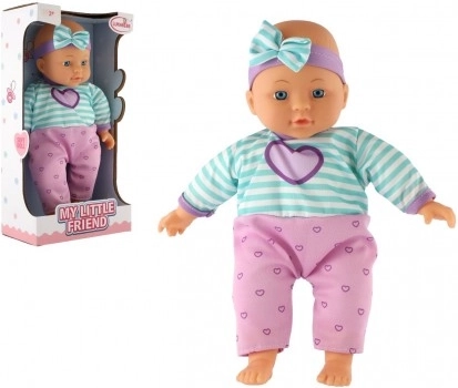 Poupée My Little Friend avec nœud 30 cm