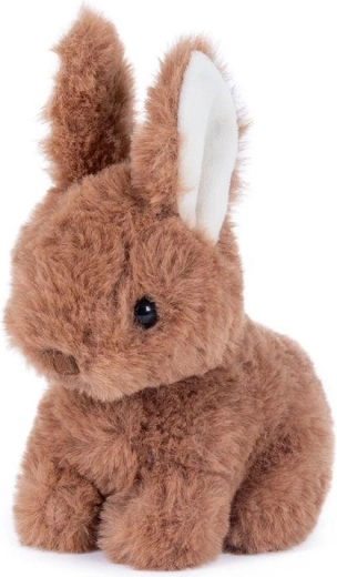 Lapin en peluche marron 15 cm