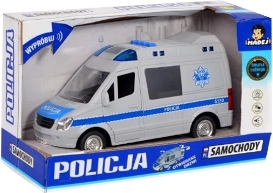 Voiture de police avec lumières et sons 1:16
