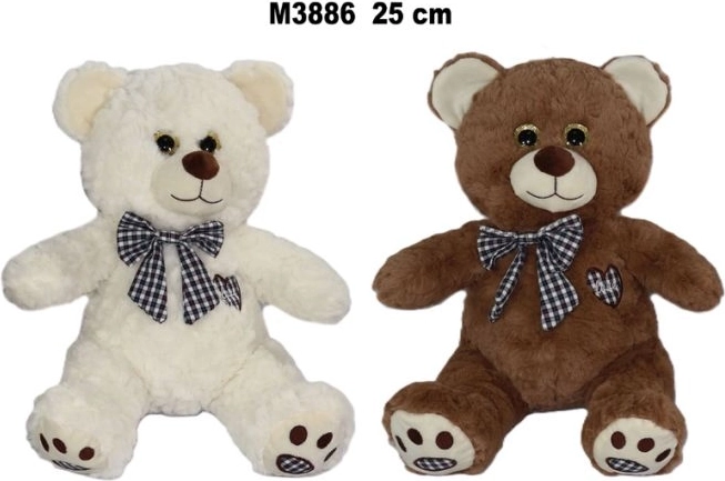 Ours en peluche 25 cm - 1 pièce