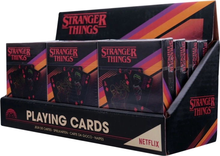 Cartes à jouer Stranger Things