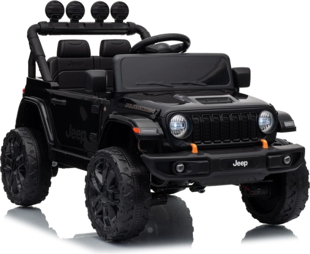 Jeep Rubicon voiture électrique pour enfants 24 V noire