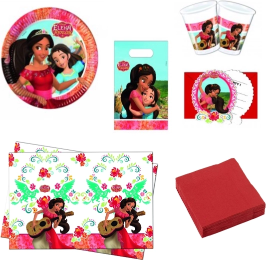 Set de fête Elena of Avalor 49 pièces pour 8 personnes