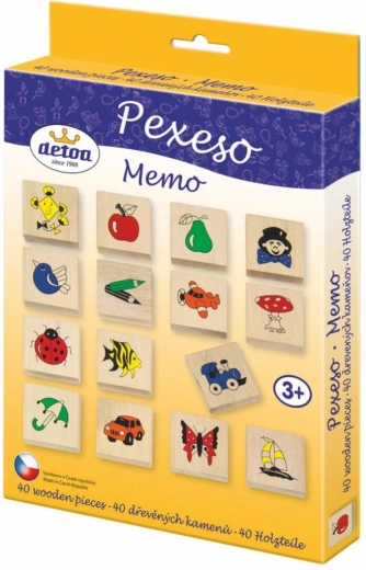 Detoa pexeso en bois