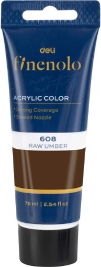 Peinture acrylique 75 ml marron