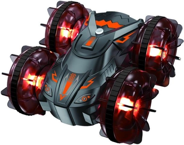 Drivero RC amphibie tout-terrain – voiture télécommandée orange pour l’eau et le terrain