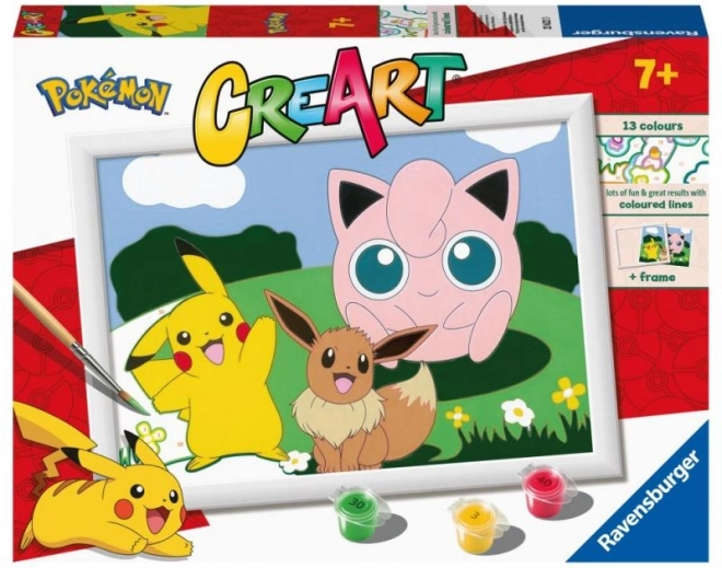 CreArt Pokémon – peinture par numéros