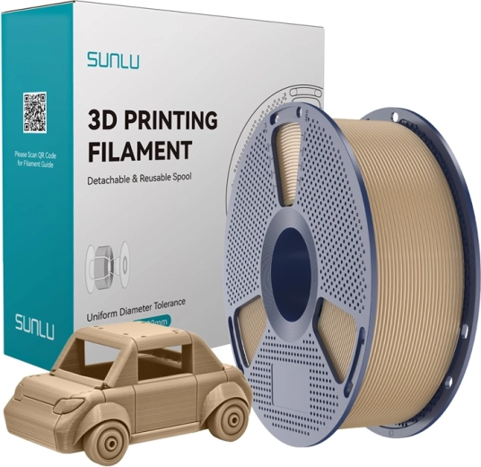 Filament Sunlu PETG chêne