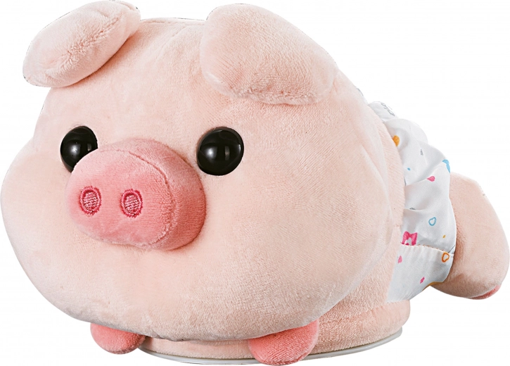 Cochon répétitif et roulant avec effets 20 cm