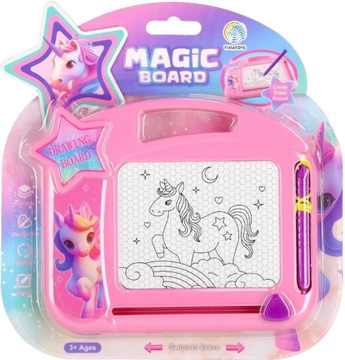 Tableau magnétique à dessin Licorne