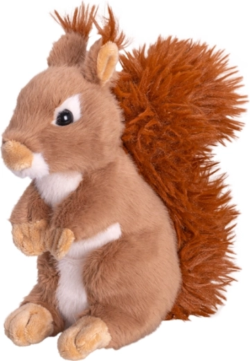 Écureuil en peluche 20 cm – jouet tout doux pour enfants dès la naissance