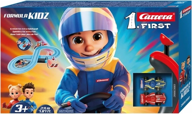 Carrera First circuit de course Formula Kidz 2,4 m