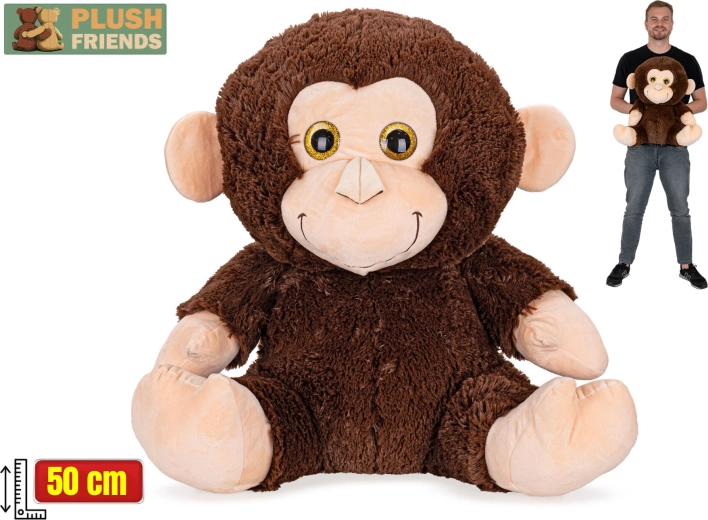 Plush Friends singe en peluche 50 cm