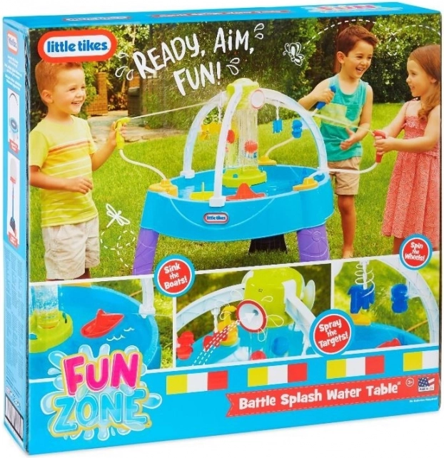 Table de jeu aquatique Little Tikes Fun Zone - Bataille d’eau