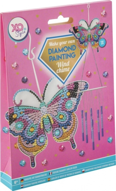 Peinture diamant Carillon Papillon