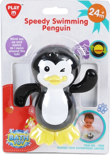 Pingouin nageur rapide pour le bain de Playgo