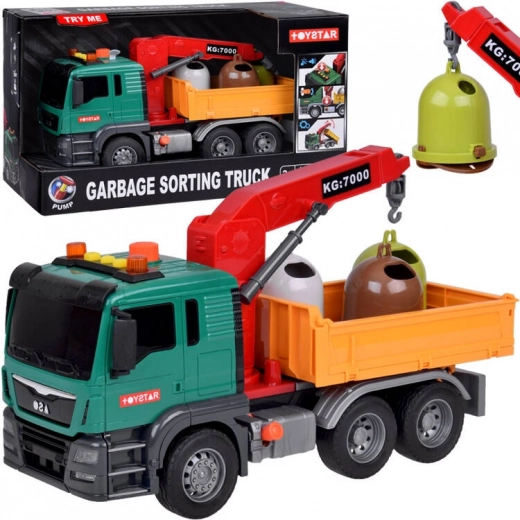 Camion benne éducatif avec conteneurs Toytar