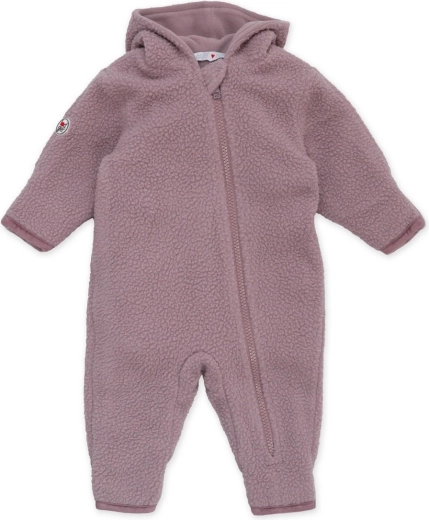 Combinaison d’hiver Lodger Teddy rose 6–12 mois