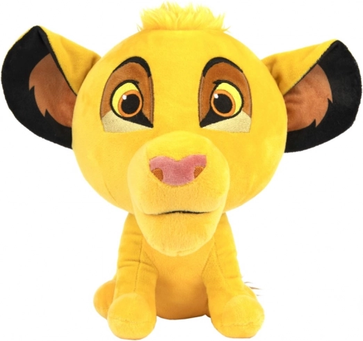 lion en peluche Simba avec son 28 cm