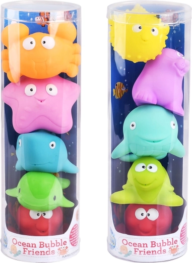 PLAYGO Amis des bulles océaniques (lot de 5 pièces)