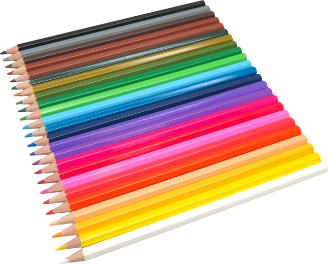 Crayons de couleur dinosaure (24 couleurs)