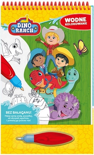 Coloriages à l’eau Dino Ranch – partie 1