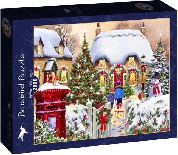 Puzzle Bluebird chalet d’hiver 2000 pièces