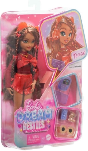 Barbie Dream Besties Teresa poupée mannequin avec accessoires de jeu