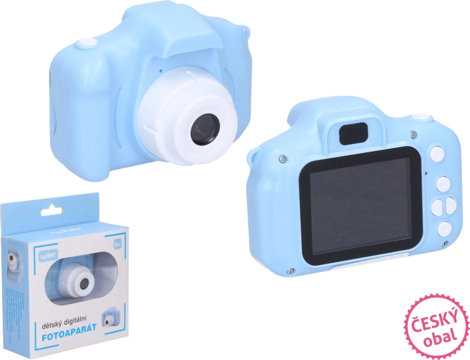 Appareil photo numérique pour enfants – bleu, 48 Mpx, vidéo Full HD