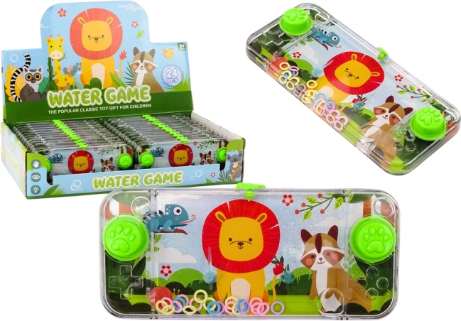 Jeu d’eau Arcade Console Green Lion Pad Wheels