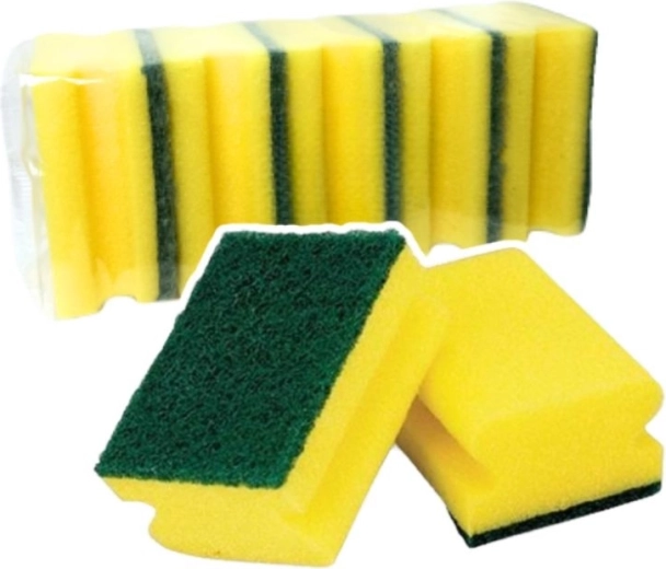 Éponges de cuisine pour vaisselle, lot de 5