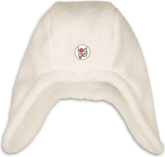Bonnet d’hiver en polaire Lodger teddy cloud dancer 3–6 mois