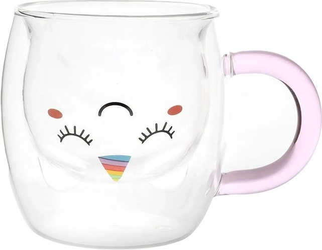 Verre isotherme à double paroi Licorne 250 ml