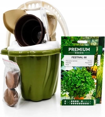 Kit de jardinage pour cultiver la ciboulette et le persil