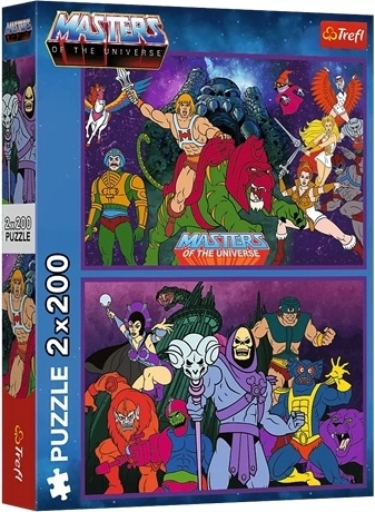 Puzzle pour enfants Na potęgę Posępnego Czerepu, 2 × 200 pièces