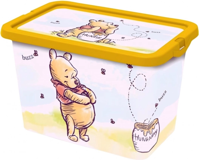 Boîte de rangement Stor avec couvercle à clip Winnie l’Ourson