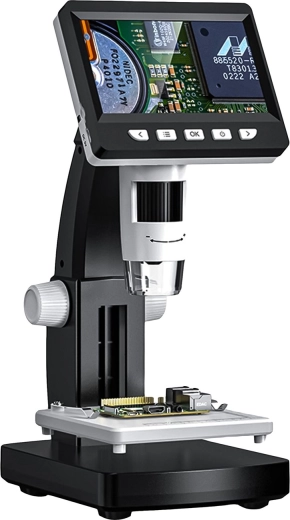 Microscope numérique Renew Force G600 avec LCD 4,3" et grossissement 1000× - 1 pièce