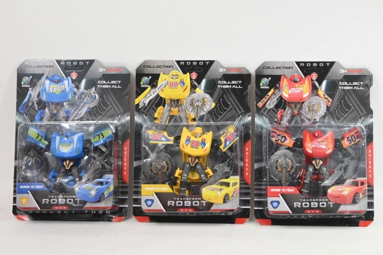 Figurine de robot transformable (3 variantes)