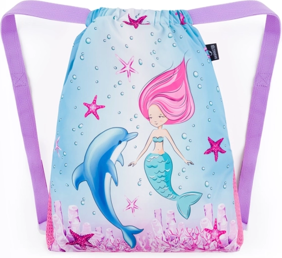 Bagmaster sac d’école pour chaussons et sport – sirène