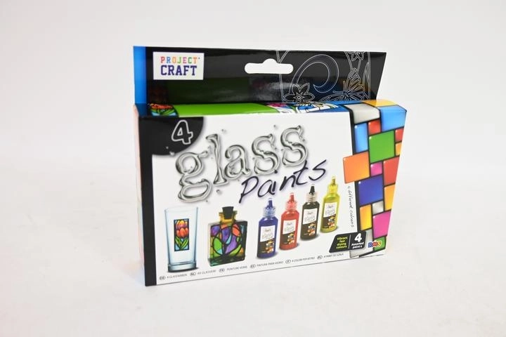 Set de peintures pour verre – 4 couleurs