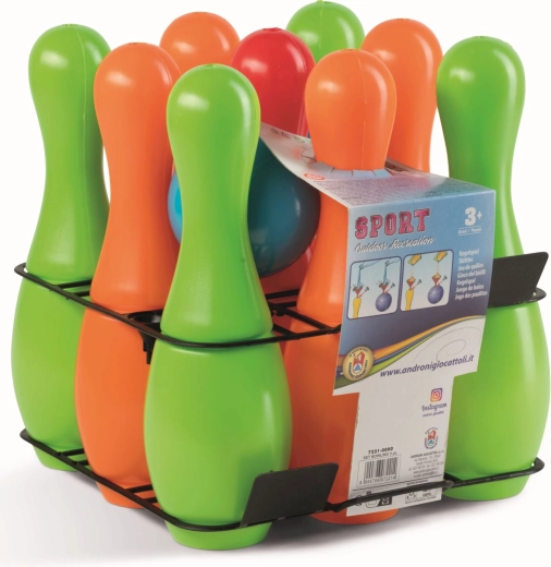 Androni set de bowling remplissable avec de l’eau ou du sable, 27 cm