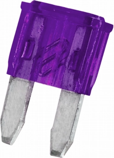 Mini fusible à lame 3 A - 1 pièce