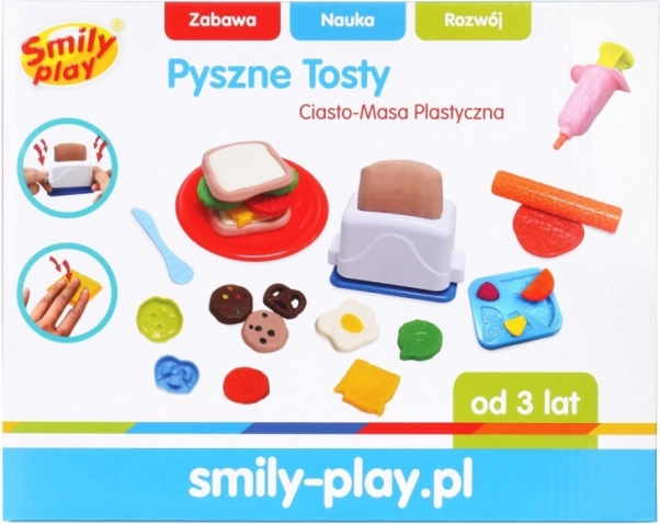 Pâte à modeler toasties délicieux